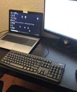 Logitech K120 Wired Keyboard for Windows, Plug and Play, Full-Size, Spill-Resistant, Curved Space Bar, Compatible with PC, Laptop - Black 35 71nZ0xpt8vL