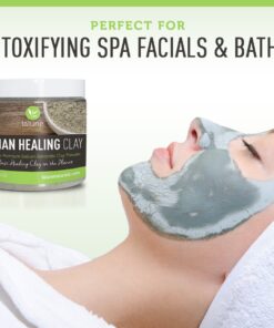 La Lune Naturals Bentonite Clay, Indian Healing Clay 16 Oz w/eBook 7 71nZ8KcnuKL