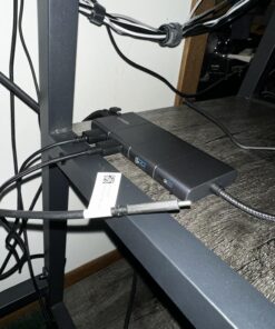 Anker USB C Hub, 565 11-in-1 Laptop Docking station, Dual Monitor Docking Station with 10 Gbps Data Port, 4K HDMI and DisplayPort, 100W Power Delivery, 1 Gbps Ethernet, SD Card Reader for XPS and More 41 71nZpVEkumL