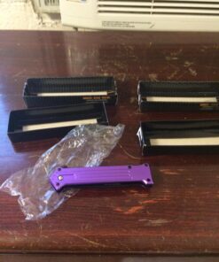 1 X Tac Force Assisted Opening Folding "Why So Serious?" Joker Purple Knife NEW!!! 16 71naF51eoRL