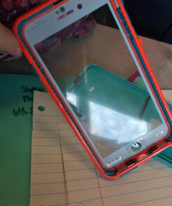 Lifeproof FRĒ SERIES Waterproof Case for iPhone 7 PLUS (ONLY) - Retail Packaging - SUNSET BAY (LIGHT TEAL/MAUI BLUE/MANGO TANGO) SUNSET BAY (LIGHT TEAL/MAUI BLUE/MANGO TANGO) 51 71naGRmyDL