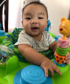 ExerSaucer Zoo Friends Bouncing Activity Saucer 48 71naVOlbfWL