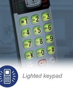 VTech CS6719-15 DECT 6.0 Phone with Caller ID/Call Waiting, 1 Cordless Handset, Blue 1 Handset 34 71naeW3adfL