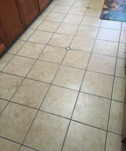 Fuginator Scrub Brush for Tile and Grout: Stiff Nylon Bristle Scrubbing Brush - Bathtub and Shower Scrubber for Floor Joints and Tile Seams - Cleaning Brushes and Supplies for Bathroom and Kitchen Orange/Blue 44 71nb69suhQL