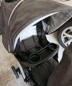 Graco DuoGlider Double Stroller | Lightweight Double Stroller with Tandem Seating, Glacier 81 71nbfK4moNL