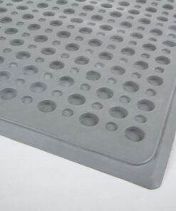 Petlinks Purr-fect Paws Multipurpose Cat Litter Mat - Gray, Extra Large X-Large 24 71nblWNsTrL