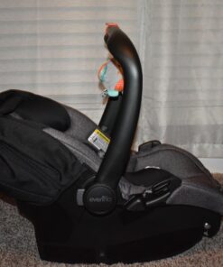 Evenflo Pivot Modular Travel System with LiteMax Infant Car Seat with Anti-Rebound Bar (Casual Gray) Casual Grey Stroller 43 71nbv TuweL