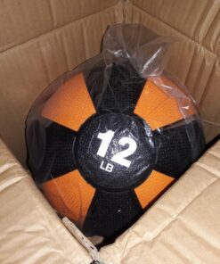 Amazon Basics Medicine Ball for Workouts Exercise Balance Training 12 Pound 43 71neCZhrjzL
