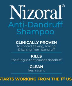Nizoral Anti-Dandruff Shampoo with 1% Ketoconazole, Fresh Scent, 7 Fl Oz 36 71neXWDAl1L