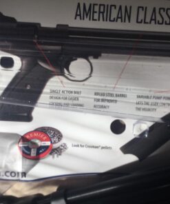 American Classic Multi Pump Pneumatic Pellet Air Pistol 0.22CAL Black 40 71newbzdwL
