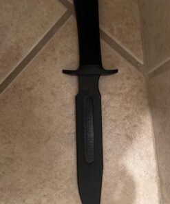 Cold Steel Rubber Training Military Classic Knife , Black 7 71nfY13j3L