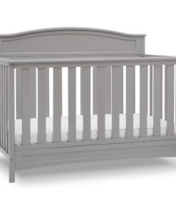 Delta Children Emery 4-in-1 Convertible Baby Crib - Greenguard Gold Certified, Grey 4-in-1 Crib 32 71ngOJxdKxL