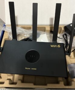 Reyee AX3000 Wi-Fi 6 Router, Dual Band Internet, 802.11ax Wireless, Coverage up to 3,000 Sq. Ft., Gigabit Wan Aggregation, WPA3, Smart VPN for Large Home (RG-E4), 2023 Release 65 71nhlTMjJvL