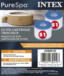 Alternative view of Intex Type S1 Filter Cartridge for PureSpa, Twin Pack