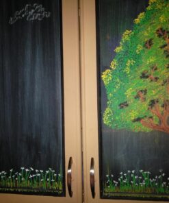 Rust-Oleum 301438 Specialty Chalkboard Spray Paint, 11 oz, Black 11 Ounce (Pack of 1) 35 71niTvf4DtL