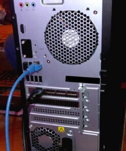 Refurbished: HP Pavilion Gaming Desktop AMD Ryzen 5 8GB RAM 1TB HDD 128GB SSD Black - AMD Ryzen 5 2400G Quad-core - AMD Radeon RX 580 4GB - Hybrid Storage for Quick Startup - DVD-Writer - Windows 10 H 10 71niiq47FzL