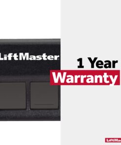 LiftMaster 373LM Security+ 3-Button Garage Door Opener Remote Control with Visor Clip - Pack of 1 22 71njH 18skL