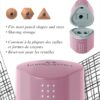 Faber-Castell Grip Trio Pencil Sharpener - Rose Shadows (Packaging May Vary) 33 71njKthwG9L