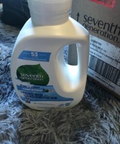 Seventh Generation Concentrated Laundry Detergent Liquid Free & Clear Fragrance Free 40 Fl Oz (Pack of 2) Free and Clear 41 71nkZ3FbbL 1