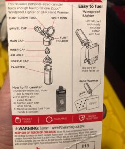 Zippo Fuel Canister Gray 47 71nko6ZvsjL