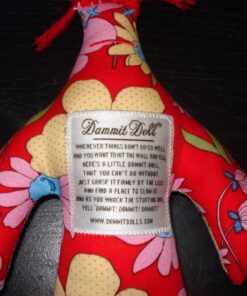 Dammit Doll - Classic Random Color, Stress Relief - Gag Gift - 1 Doll 36 71nkocnn38L