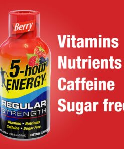 Regular Strength 5-hour ENERGY Shots – Orange Flavor – 12 Count 12 71nlqdorwUL