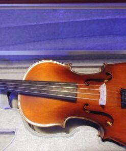 Bunnel Pupil Violin Outfit 4/4 Full Size Clearance By Kennedy Violins - Carrying Case and Accessories Included - Solid Maple Wood and Ebony Fittings RB300 34 71nmDKOBoL