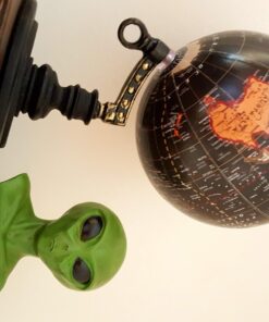 YTC Bright Green Extraterrestrial Alien Head Bust Figurine Display 15 71nnoPusGgL