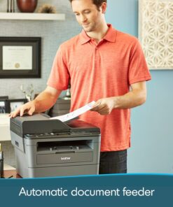 Brother Monochrome Laser Printer, Compact Multifunction Printer and Copier, DCPL2550DW, Includes 4 Month Refresh Subscription Trial and Amazon Dash Replenishment Ready New Model: DCPL2550DW 19 71noedhhX3L