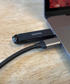 SanDisk 256GB Ultra USB Type-C Flash Drive - SDCZ460-256G-G46, Black 15 71noelG7H7L