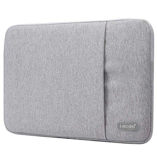 Lacdo 11 inch Chromebook Case Laptop Sleeve for 11.6" Samsung Lenovo Dell Acer Chromebook R11 | ASUS C202 | HP Stream/ProBook | 11.6" MacBook Air | Surface Pro X 7 6 Water Repellent Computer Bag, Grey