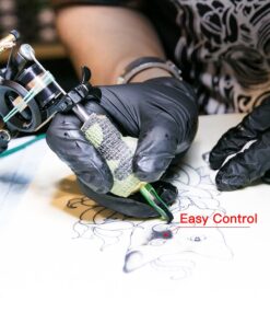 Dragonhawk Traditional Pro Complete Tattoo Kit - Two Machines Gun Easy Use Color Ink Power Supplies Disposable Needles Grips Great for Beginners & Starter Tattoo Aritsts 11-85 36 71npXATbXkL