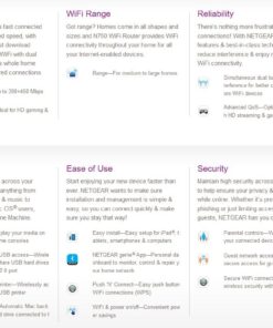 NETGEAR N750 Dual Band 4 Port Wi-Fi Gigabit Router (WNDR4300) N750 Dual Band Router —Premium Edition Router Only 22 71npnlal8WL