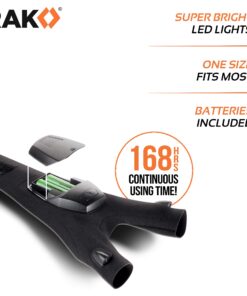 RAK Super Bright LED Flashlight Gloves with AAA Batteries - Christmas Gifts for Men - Dad Gadget Tool for Men, DIY Handyman, Father/Dad, Husband, or Women 9 71nqJIt9rQL