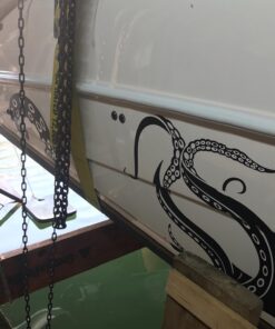 Beware Of Octopus 8” x 12” Vintage Aluminum Retro Metal Sign VS302 32 71nqgwytkiL