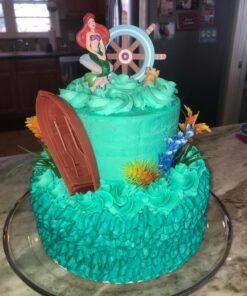 Little Mermaid Princess Ariel Birthday Cake Topper Set (Unique Design) 16 71nqmnmSFwL