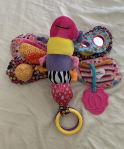 Lamaze Fifi the Firefly Clip On Car Seat and Stroller Toy - Soft Baby Hanging Toys - Baby Crinkle Toys with High Contrast Colors - Baby Travel Toys Ages 0 Months and Up 14 71nsAPdDOSL