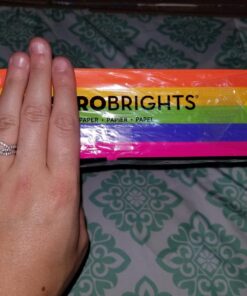 Neenah Astrobrights(R) Bright Color Paper, 8 1/2in. x 11in., 24 Lb, Assorted Colors, Ream Of 500 Sheets, 21289 24 71nsdMjrfiL