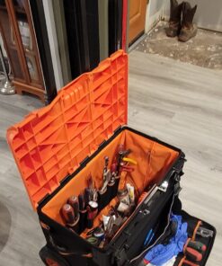 Klein Tools 55473RTB Rolling Tool Bag, Tradesman Pro Tool Master, 250lbs Load Rated 38 71nseZea6EL