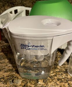 Seychelle pH2O Alkaline Water Filter Pitcher - pH Enhancing Filtration - USA-Made Filter, 64oz 21 71nsoQMyzL