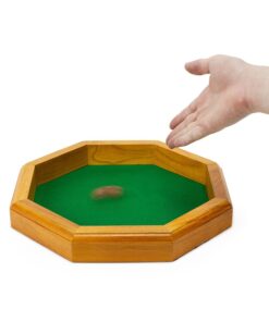 12-inch Felt-Lined Wooden Dice Trays by Wiz Dice (Octagon) 8 71nsykSkIrL