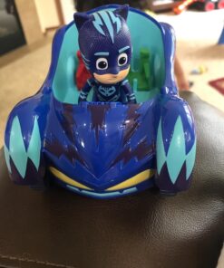 PJ Masks Vehicle, Cat-Car & Catboy Figure, Kids Toys for Ages 3 Up by Just Play Cat Boy Cat Car 26 71nt16LIpJL 1
