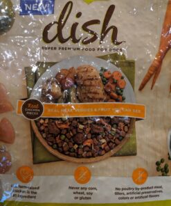 Rachael Ray Nutrish Dish Premium Dry Dog Food, Chicken & Brown Rice Recipe with Veggies & Fruit, 23 Pound Bag 23 Pound (Pack of 1) 34 71nteN3CF3L