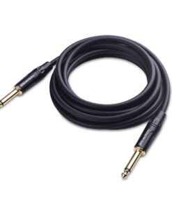 Cable Matters 2-Pack 1/4 Inch TS to TS Electric Guitar Cable (1/4 Cable) 10 Feet 10 ft Straight 6 71ntsBsNS2L