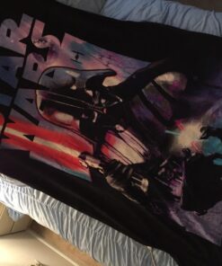 Northwest Star Wars Micro Raschel Throw Blanket, 46" x 60", Darth Night 19 71ntwu zP4L