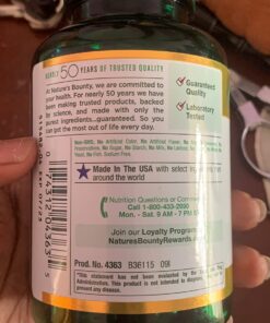 Nature's Bounty Cranberry 4200mg With Vitamin C, Urinary Health & Immune Support, Cranberry Concentrate, 250 Rapid Release Softgels 250 Count (Pack of 1) 37 71nvM84BqUL