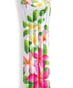 INTEX Inflatable Floating Fashion Mat: Durable Vinyl – 2 Air Chambers – 220lb Weight Capacity – Style May Vary – One Mat 13 71nvNWs90XL