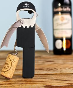 Alternative view of Suck UK Pirate Bottle Opener | Novelty Corkscrew Wine Opener & Beer Bottle Opener | Wine Opener & Keychain Bottle Opener
