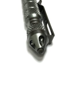 Uzi Tactical Pen UZI-TACPEN2-GM Aircraft Aluminum Tactical Pen Multi-Tool Survival Tool, Glassbreaker, Real Ballpoint Pen Miltary & Police EDC - Gun Metal, Christmas Gift 12 71nva3eT4L