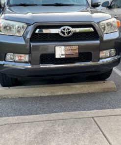 Intermerge License Plate Frames, 2 Pack, Universal US Car Black TPU Bracket Holder. Rust-Proof, Rattle-Proof, Weather-Proof with Drainage Holes Car Accessories 37 71nvcm5KZL